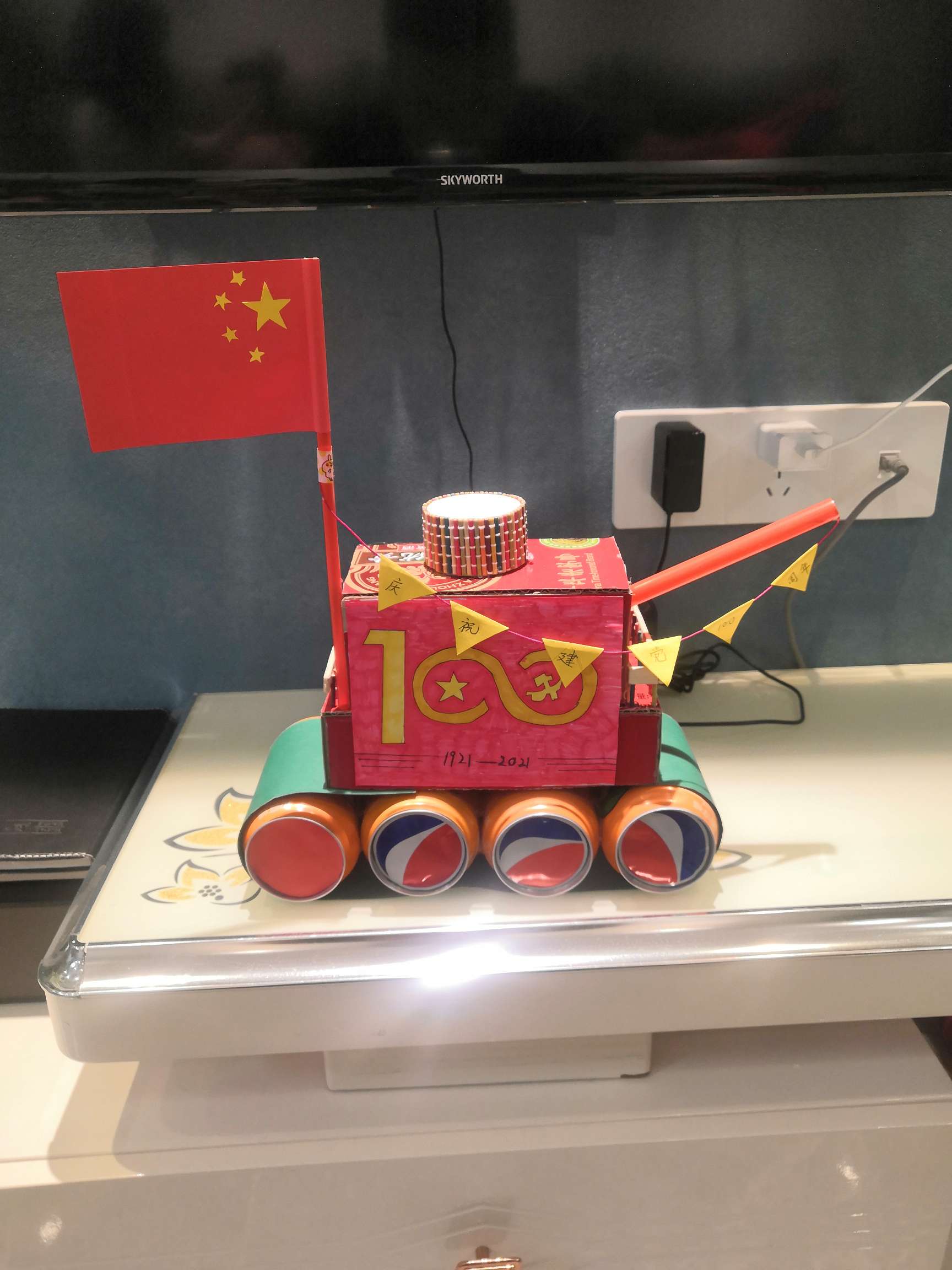 建党100周年手工作品